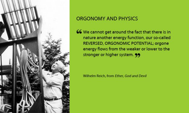 Orgonomy and physics